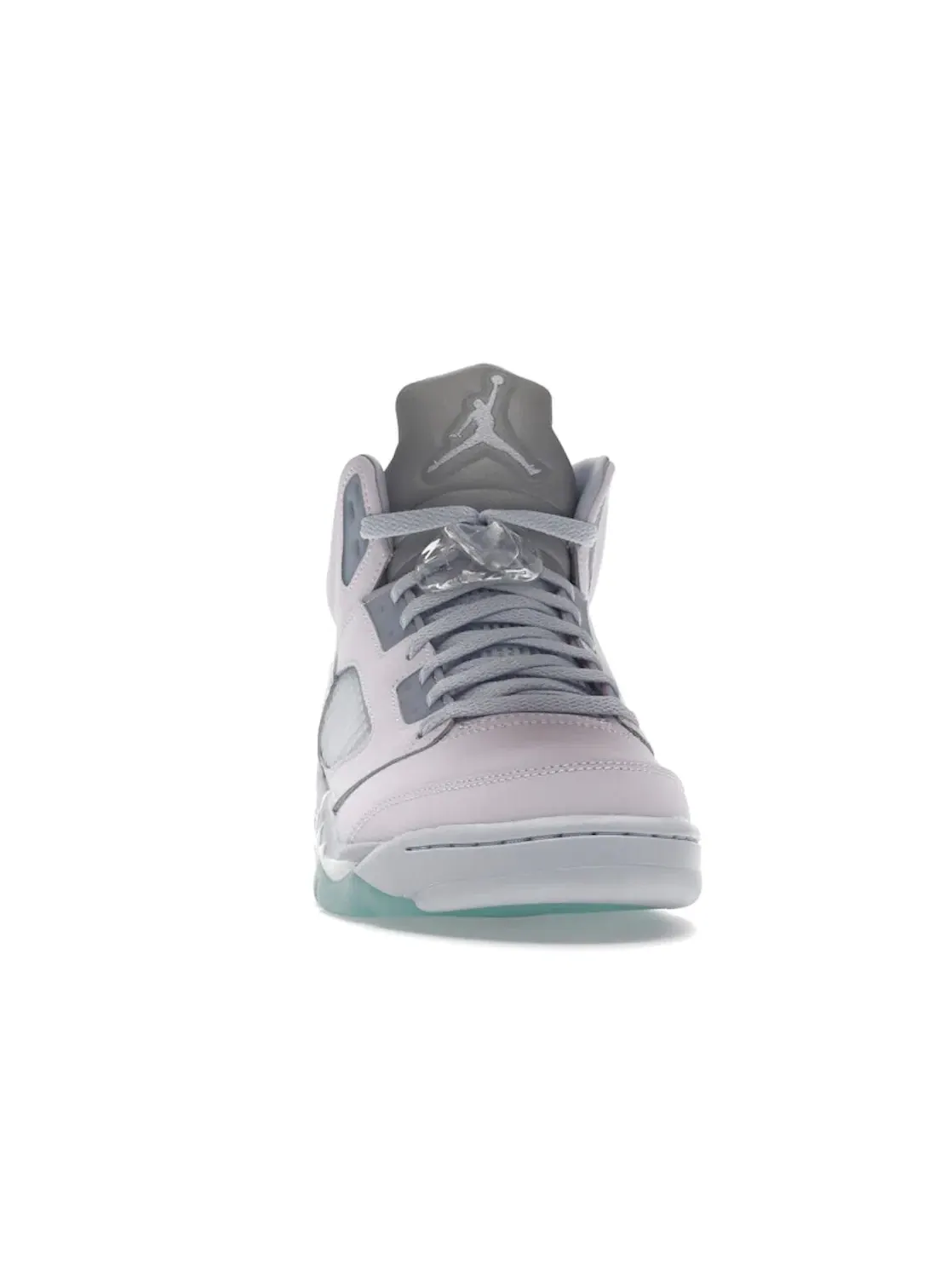 Мужские кроссовки из замши с моделью Jordan 5 Retro Jordan — изображение 2 из 4, розовый