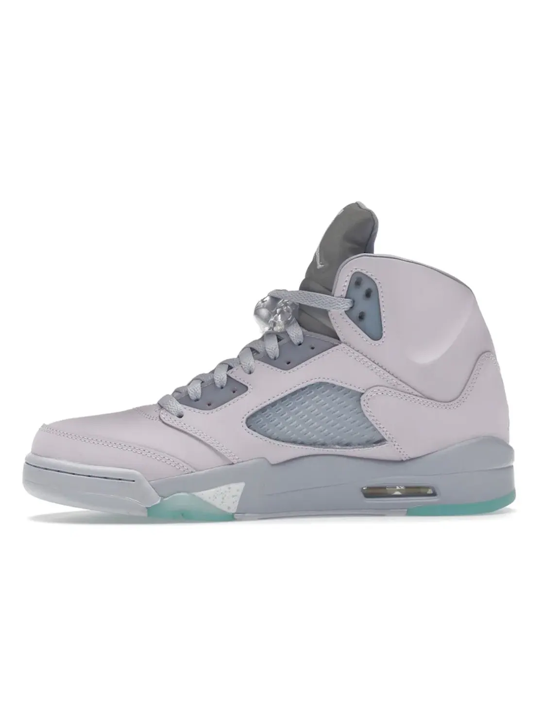 Мужские кроссовки из замши с моделью Jordan 5 Retro Jordan — изображение 3 из 4, розовый