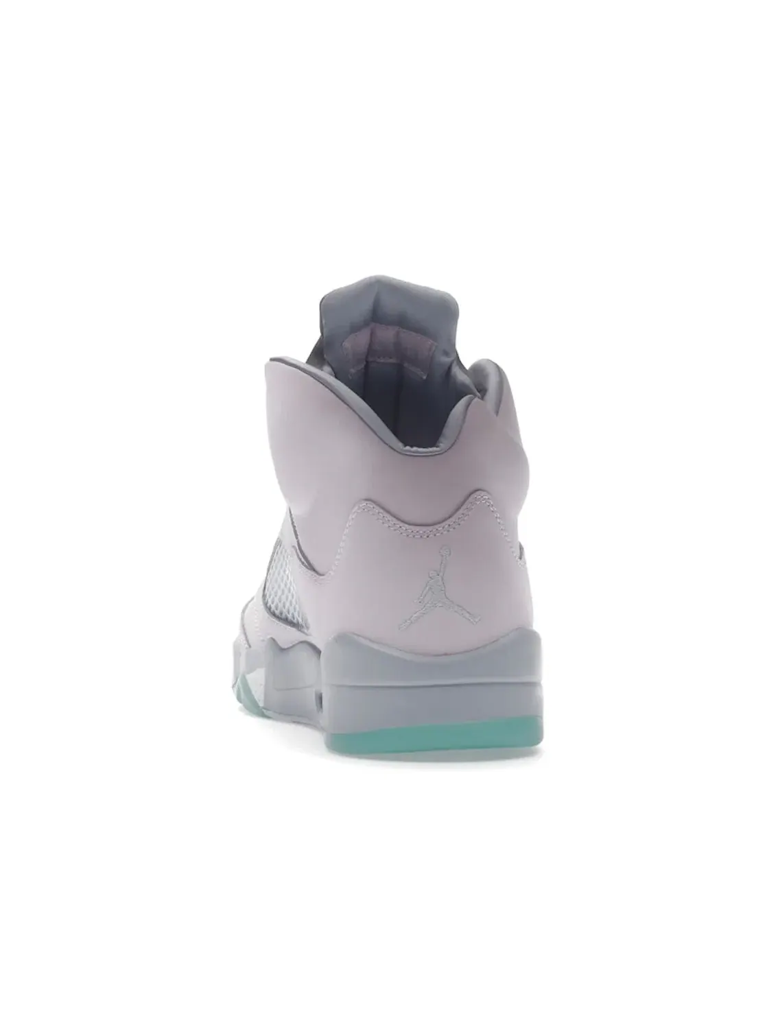 Мужские кроссовки из замши с моделью Jordan 5 Retro Jordan — изображение 4 из 4, розовый
