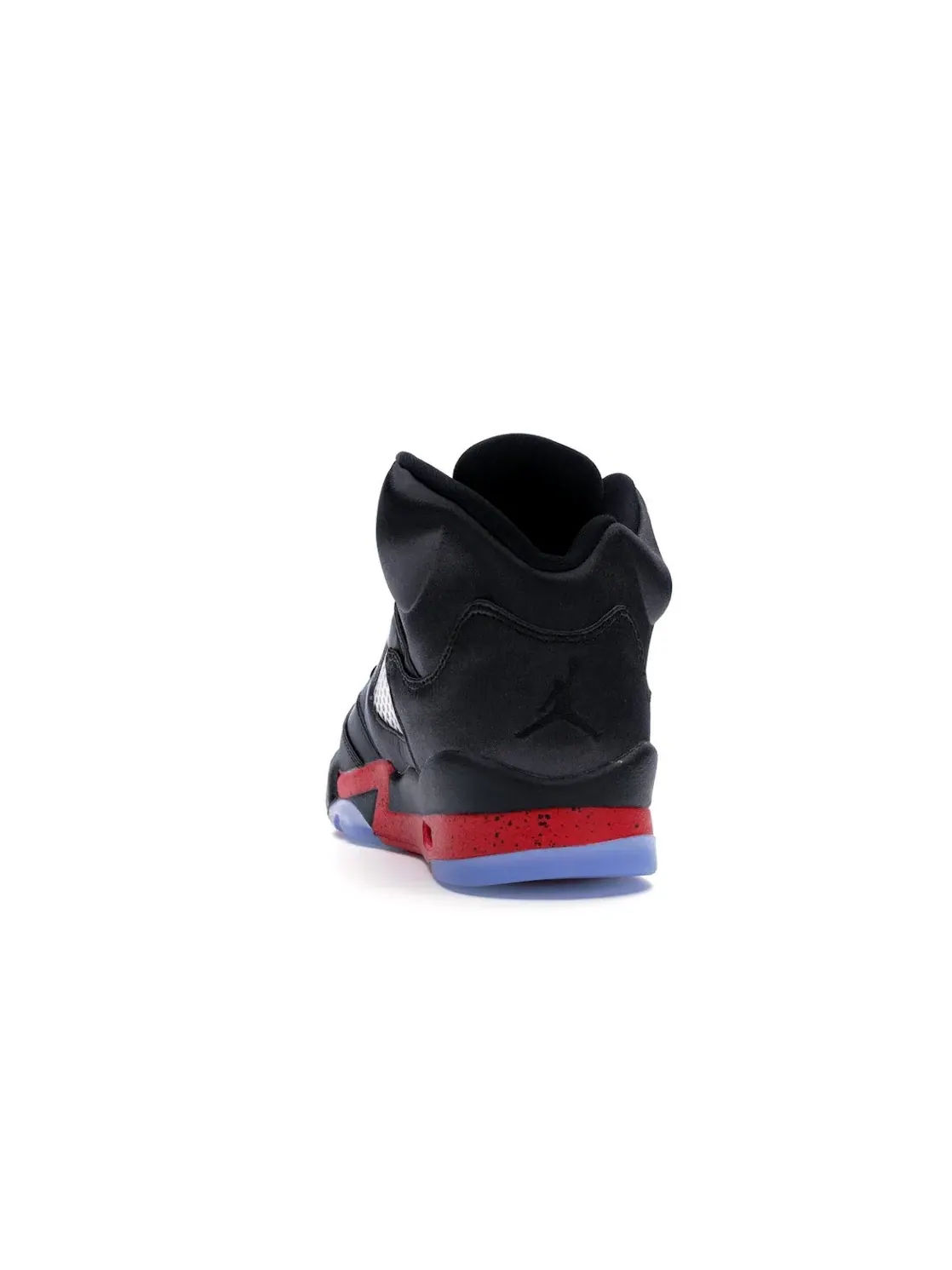 Детские кроссовки с сатиновым верхом Jordan 5 Retro — изображение 4 из 4, черный/красный