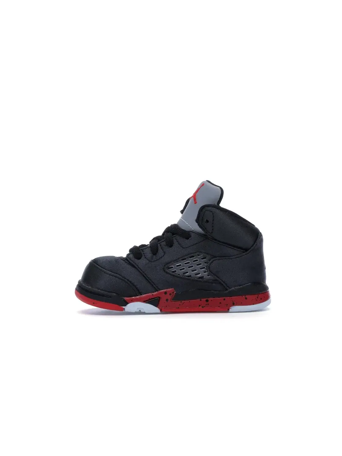 Детские кроссовки Lifestyle с принтом Jordan 5 Retro — изображение 3 из 4, черный/красный