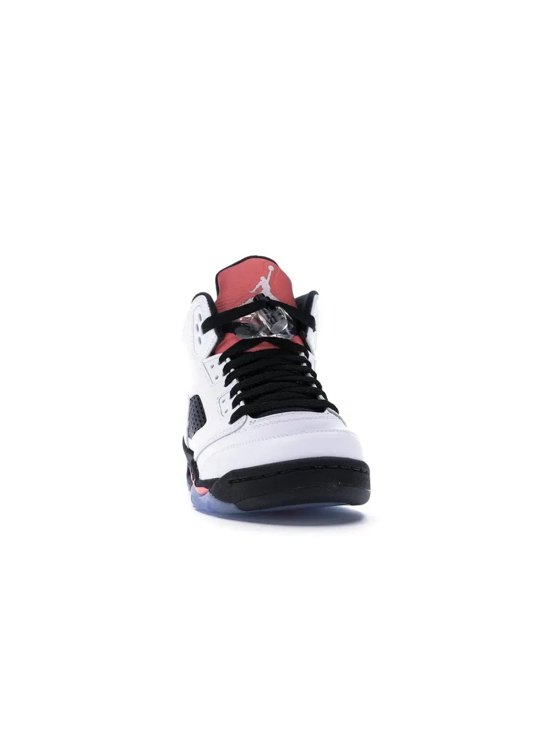 Детские кроссовки для мальчиков с кроссовками Jordan 5 Retro Jordan — изображение 2 из 4, белый белый черный