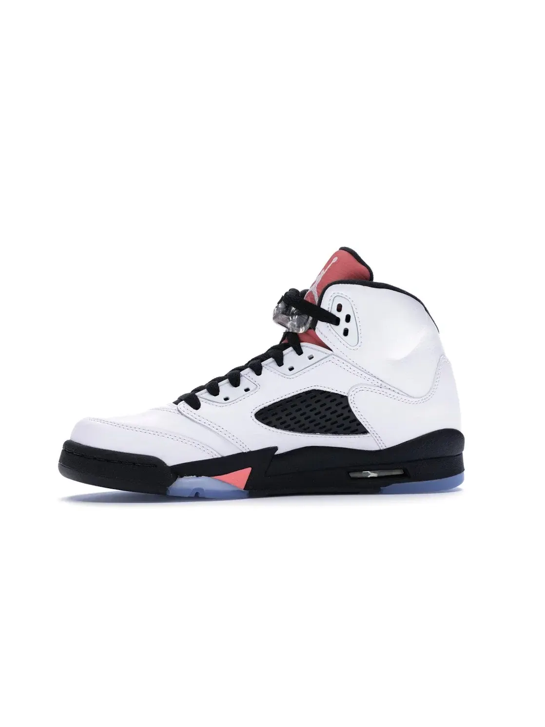 Детские кроссовки для мальчиков с кроссовками Jordan 5 Retro Jordan — изображение 3 из 4, белый белый черный