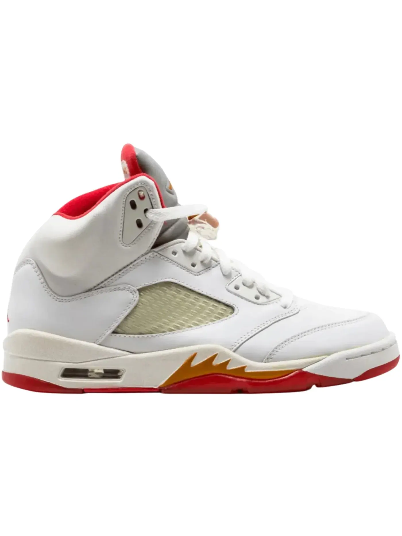 Мужские кроссовки Lifestyle Jordan 5 Retro — изображение 1 из 1, белый//красный/черный