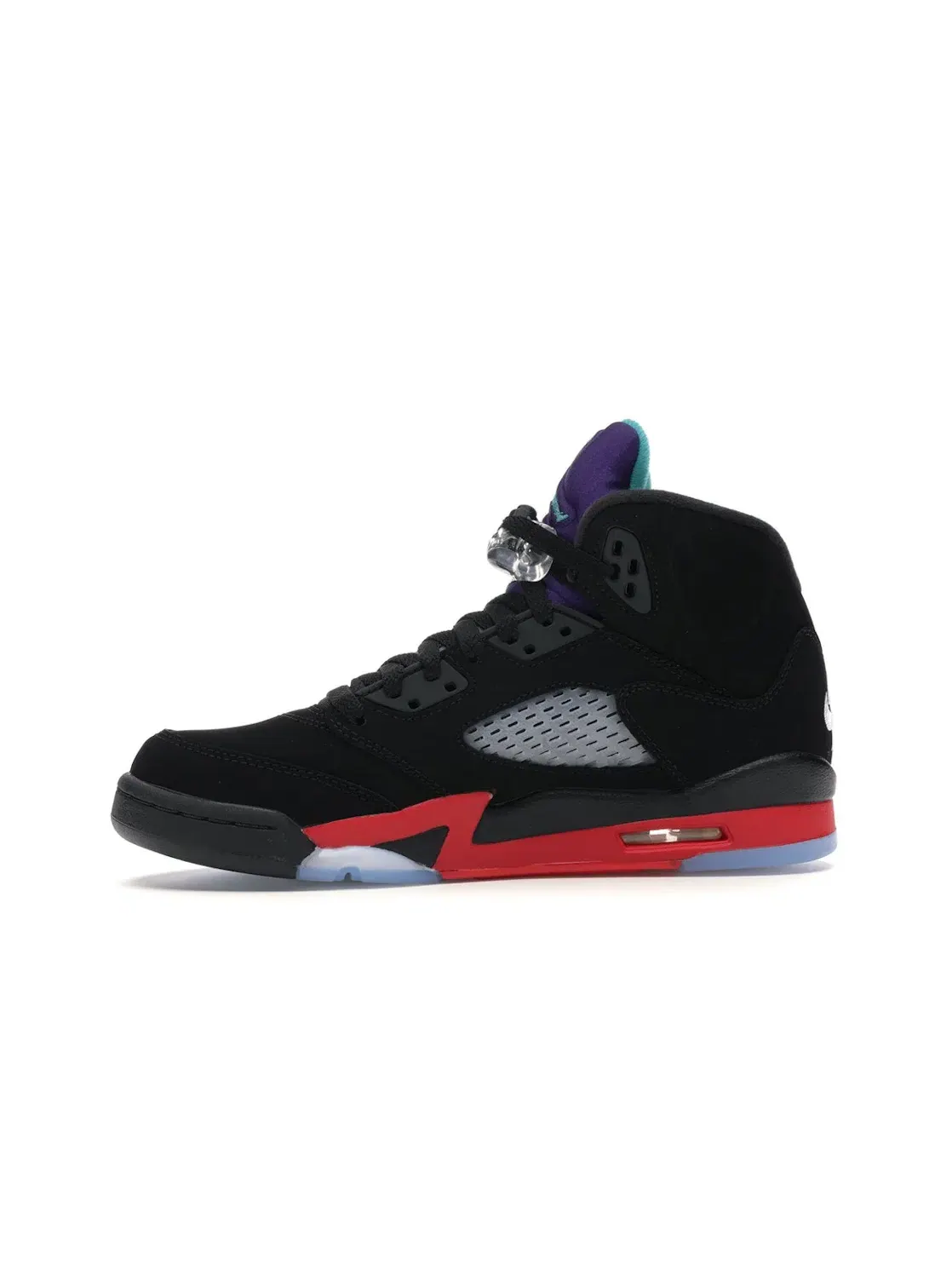 Детские кроссовки Lifestyle с принтом Jordan 5 Retro Top 3 Jordan — изображение 3 из 4, черный/красный
