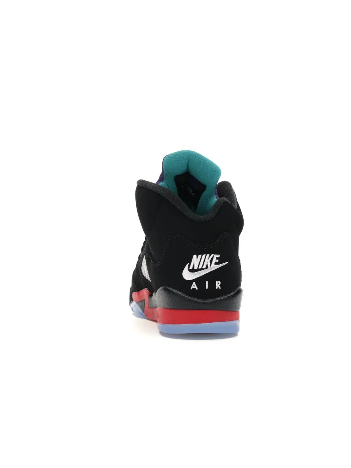 Детские кроссовки Lifestyle с принтом Jordan 5 Retro Top 3 Jordan — изображение 4 из 4, черный/красный