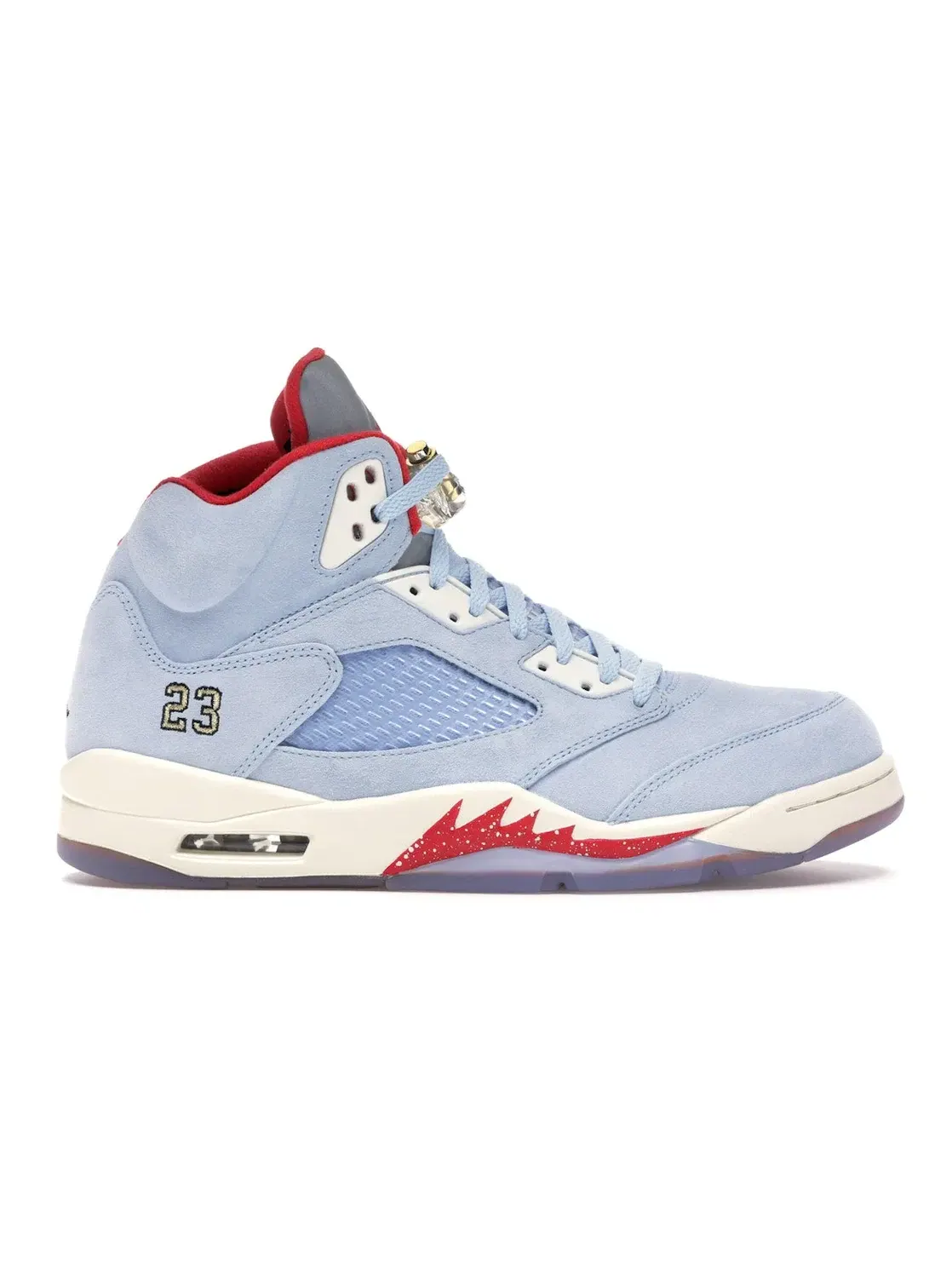 Мужские кроссовки с замшевым верхом Jordan 5 Retro Trophy Room Ice Blue Jordan — изображение 1 из 4