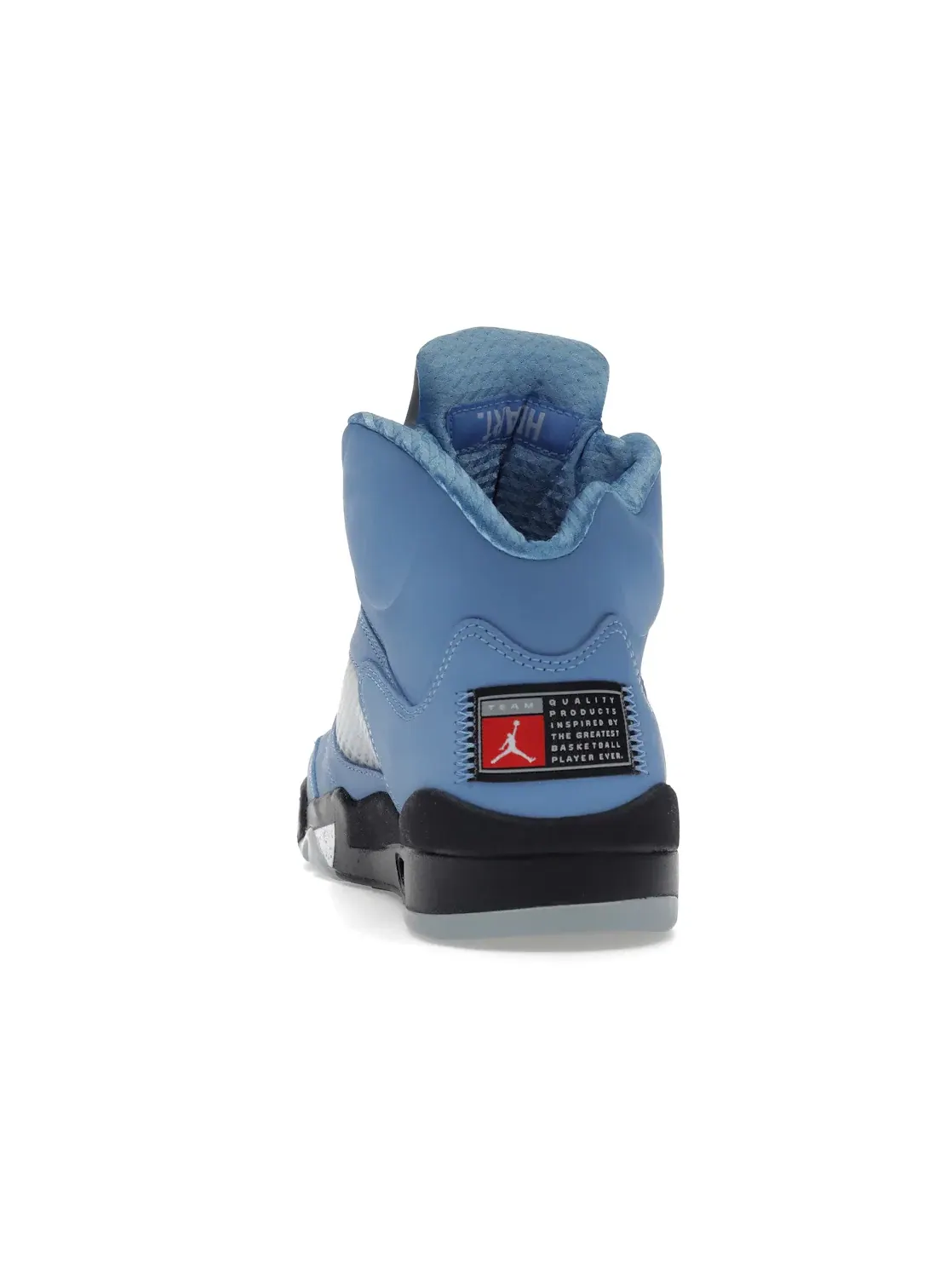 Мужские кроссовки замшевые Jordan 5 Retro UNC — изображение 4 из 4, синий/черный/белый