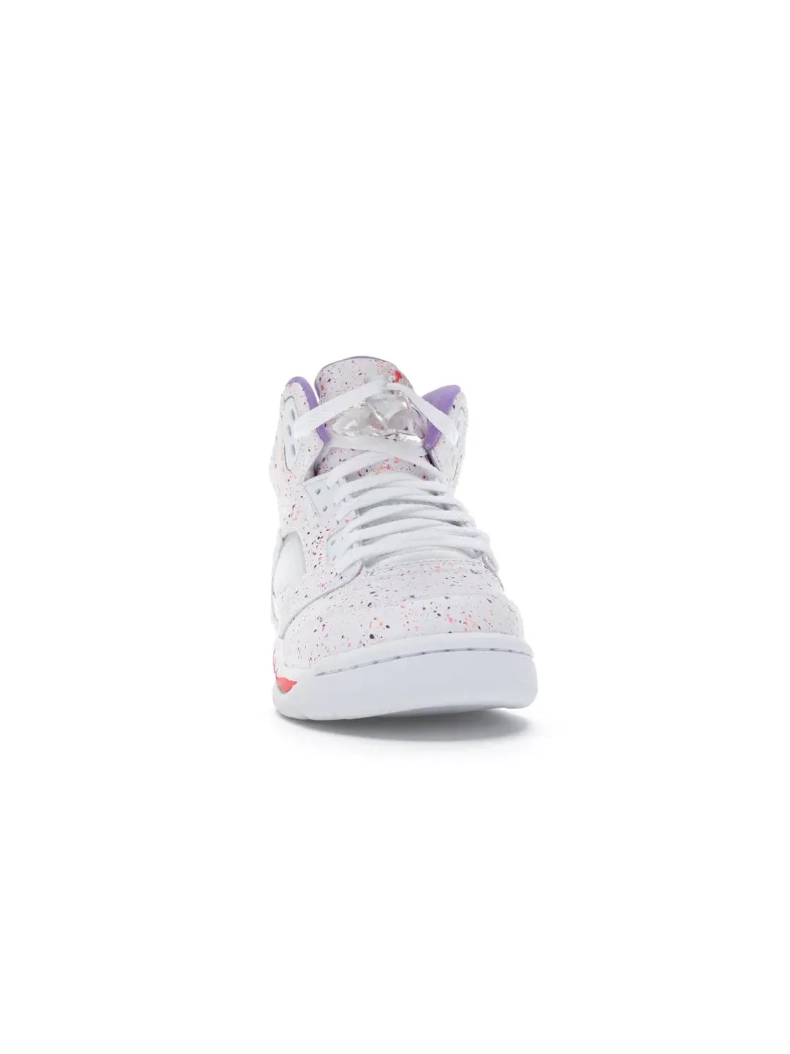 Детские кроссовки Lifestyle с принтом Jordan 5 Retro Easter (2020) (GS) Jordan — изображение 2 из 4, белый/-фиолетовый