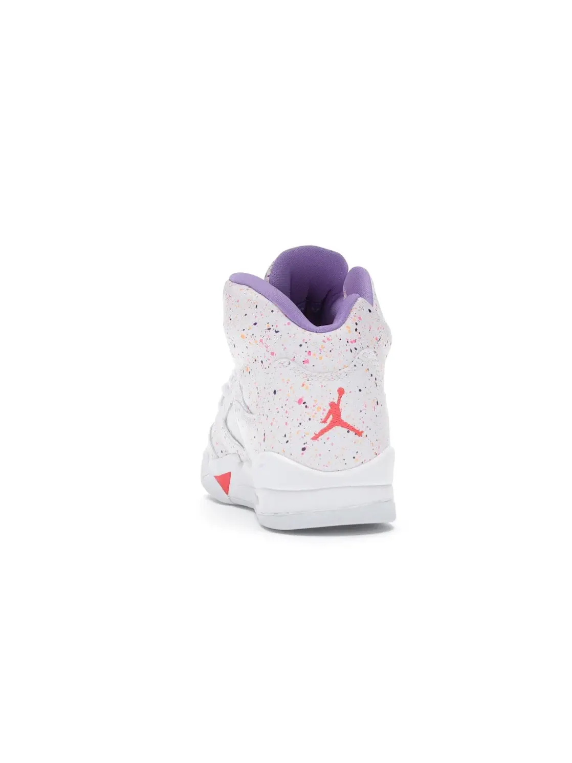 Детские кроссовки Lifestyle с принтом Jordan 5 Retro Easter (2020) (GS) Jordan — изображение 4 из 4, белый/-фиолетовый