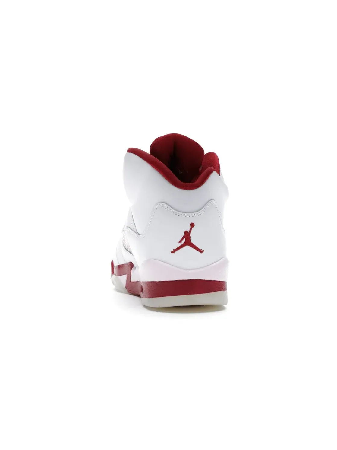 Детские кроссовки с контрастными акцентами Jordan 5 Retro Jordan — изображение 4 из 4, белый/розовый красный