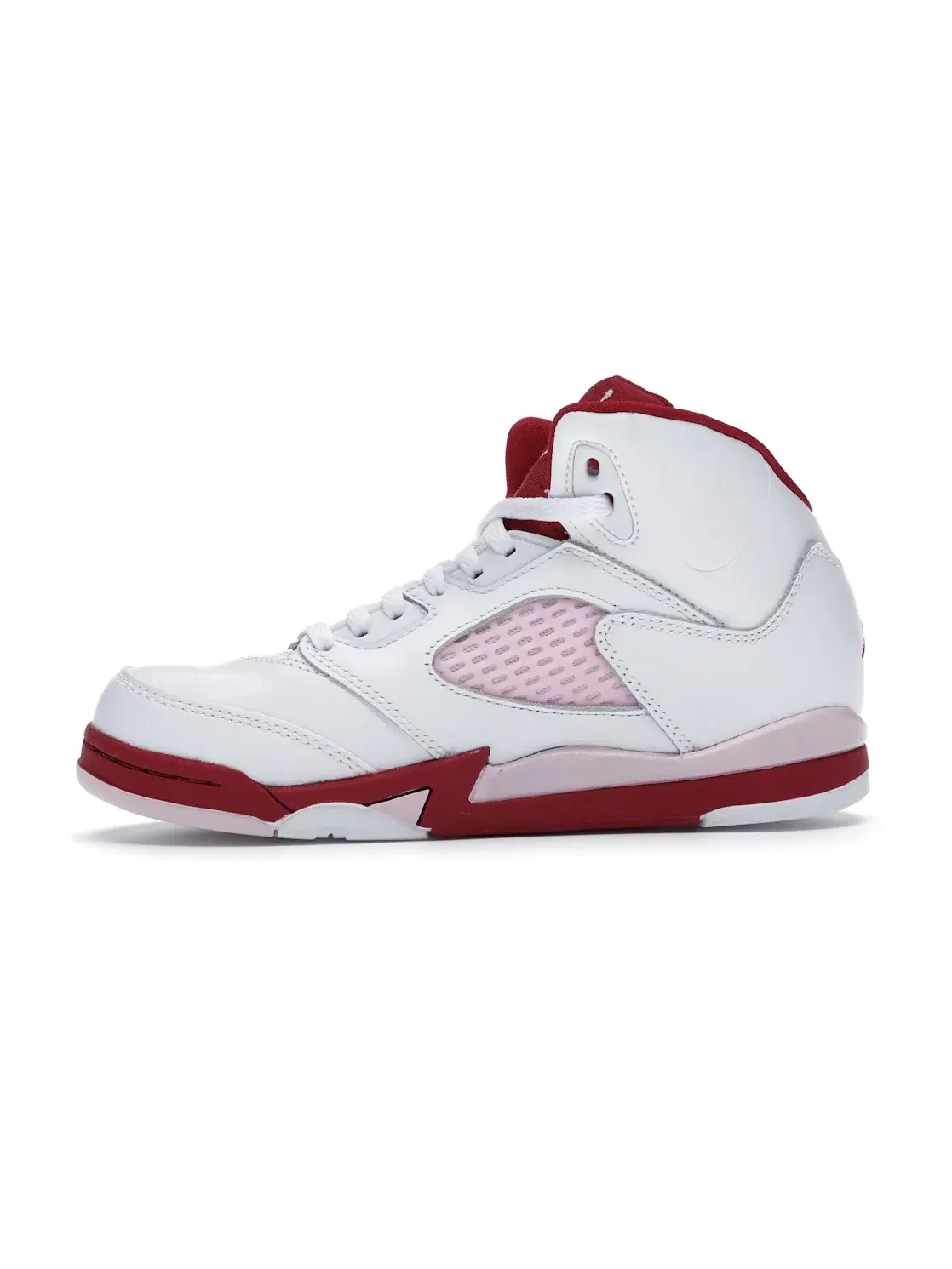Детские кроссовки Lifestyle Jordan 5 Retro Jordan — изображение 3 из 4, белый розовый красный