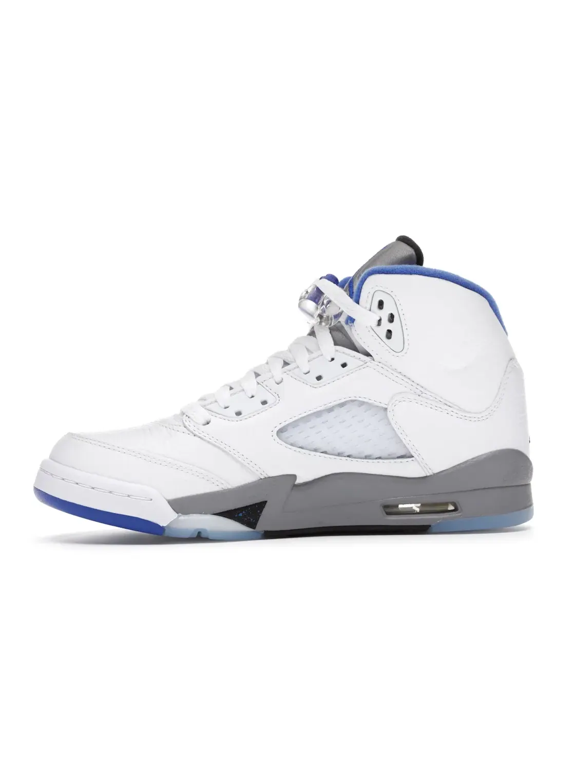 Детские кроссовки Lifestyle с принтом Jordan 5 Retro Jordan — изображение 3 из 4, белый/-черный