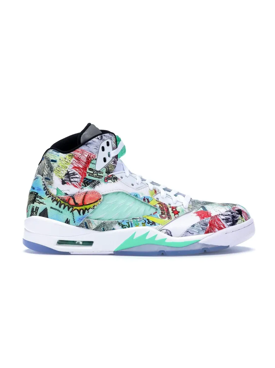 Мужские кроссовки Lifestyle с принтом Jordan 5 Retro Wings Jordan — изображение 1 из 4, мульти-/мульти