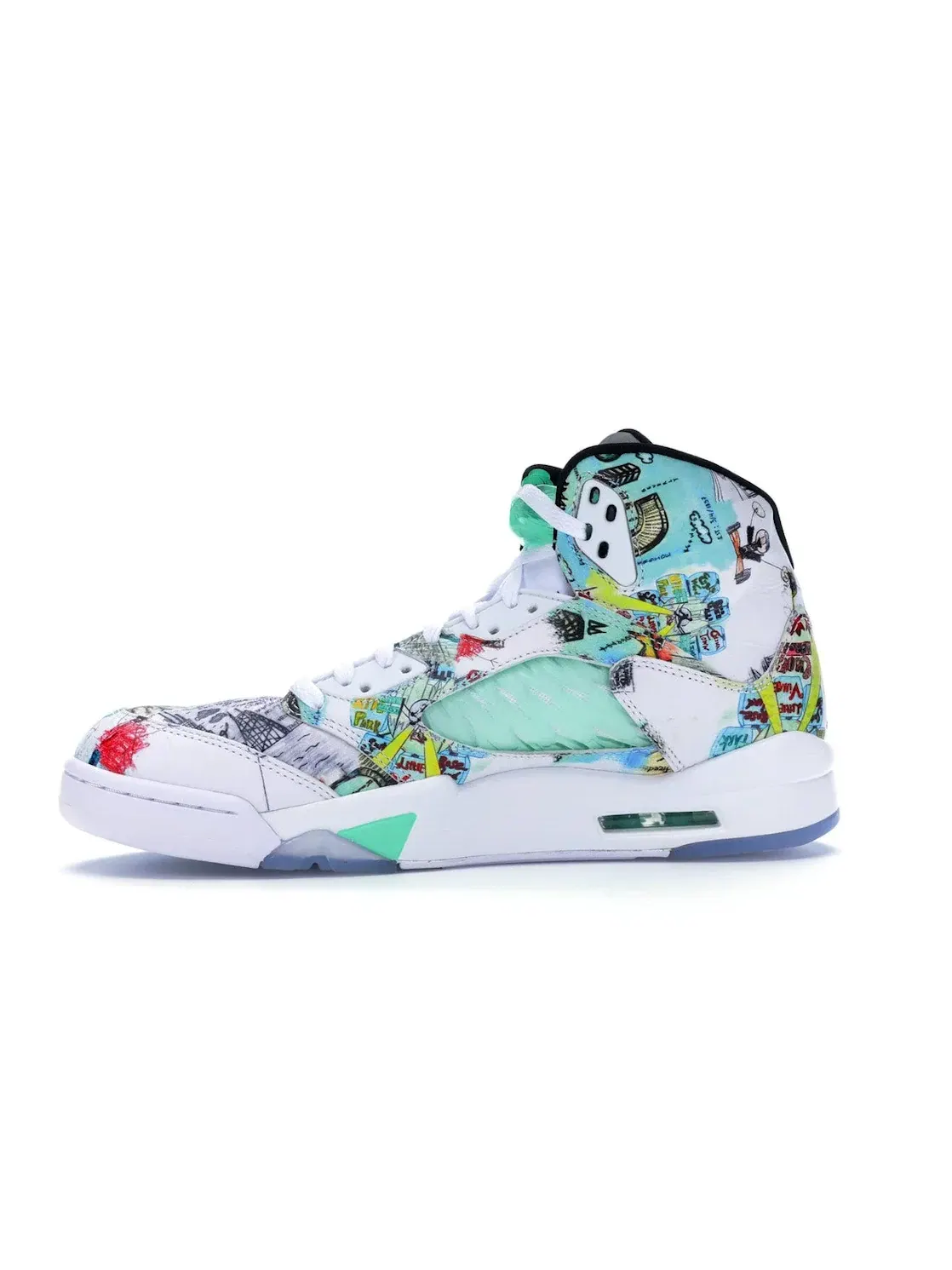Мужские кроссовки Lifestyle с принтом Jordan 5 Retro Wings Jordan — изображение 3 из 4, мульти-/мульти