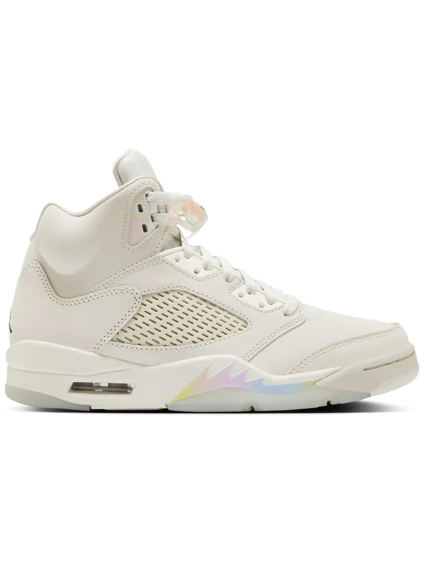 Женские кроссовки Lifestyle Jordan 5 Retro Jordan — изображение 1 из 1, светлый/черный//зеленый