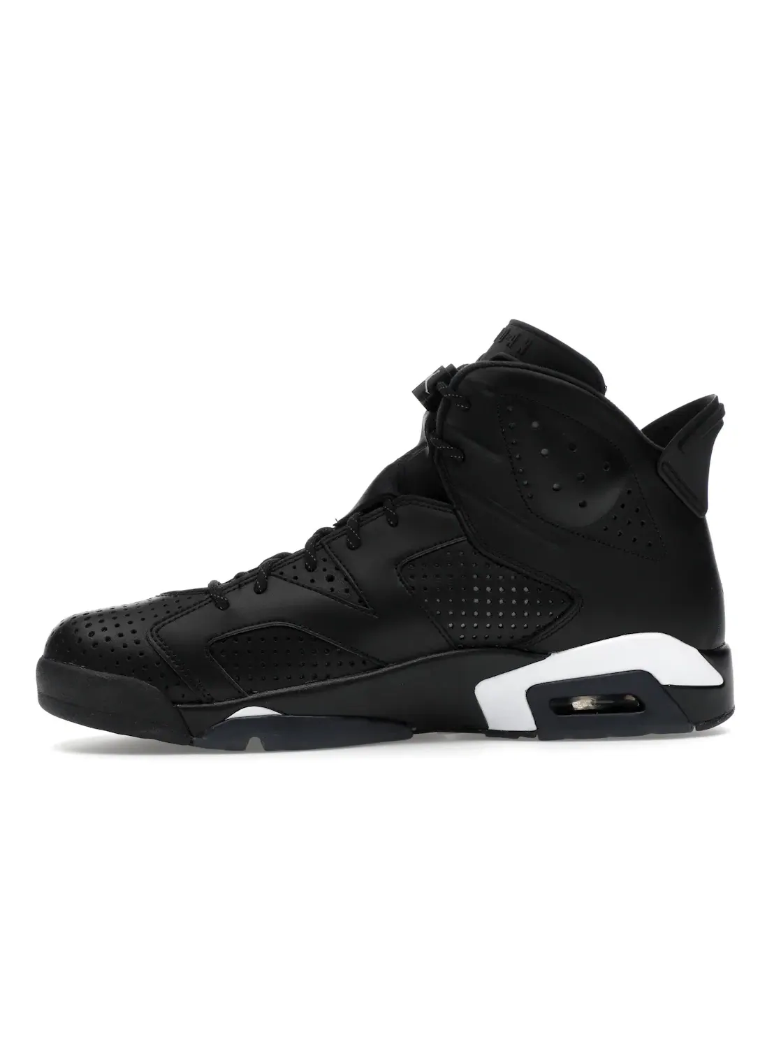 Мужские кроссовки с кожаным верхом Jordan 6 Retro Black Cat Jordan — изображение 3 из 4, черный/черный-белый