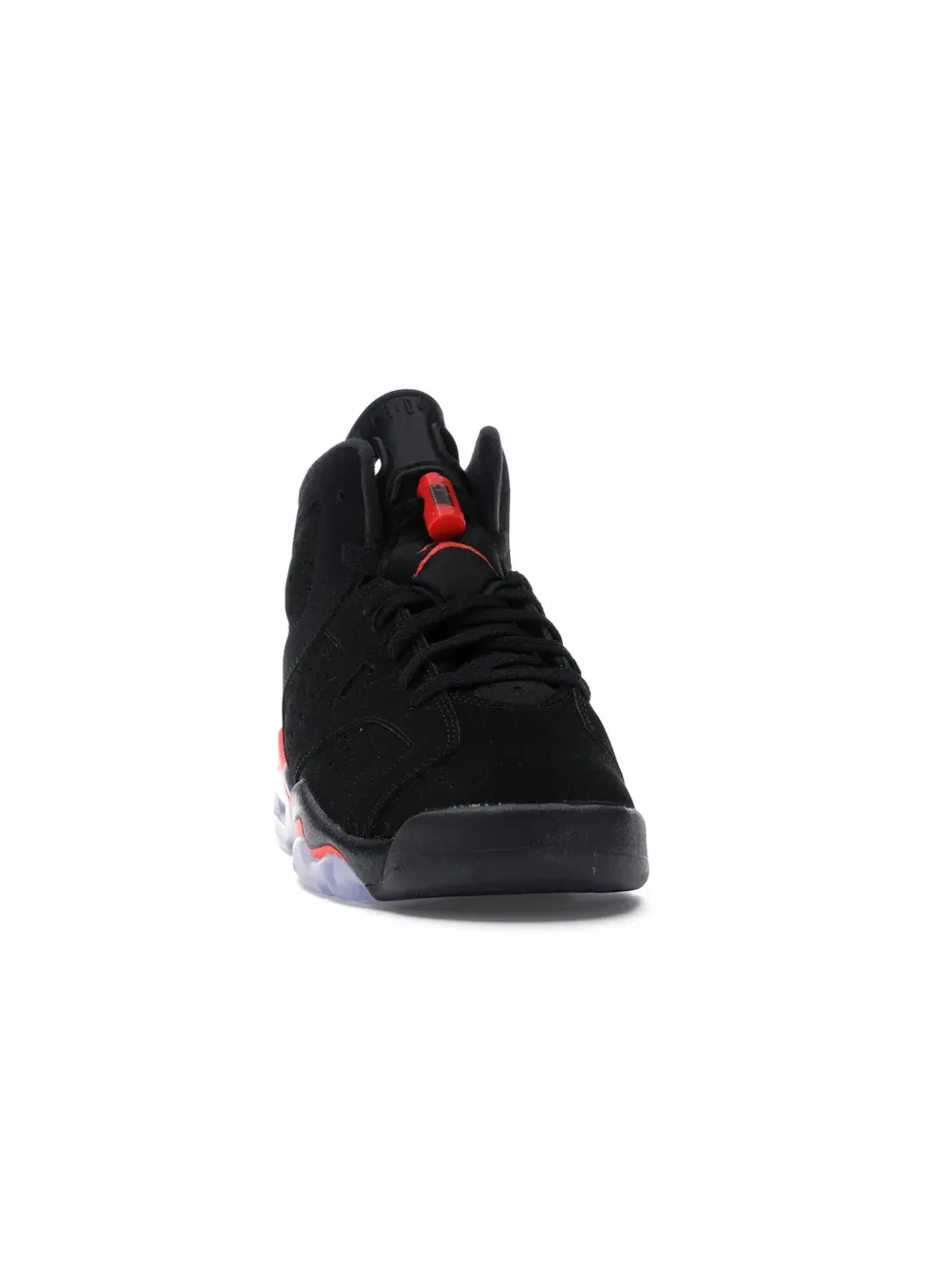 Детские кроссовки с вентиляцией Jordan 6 Retro Black Infrared 2019 GS — изображение 2 из 4, черный
