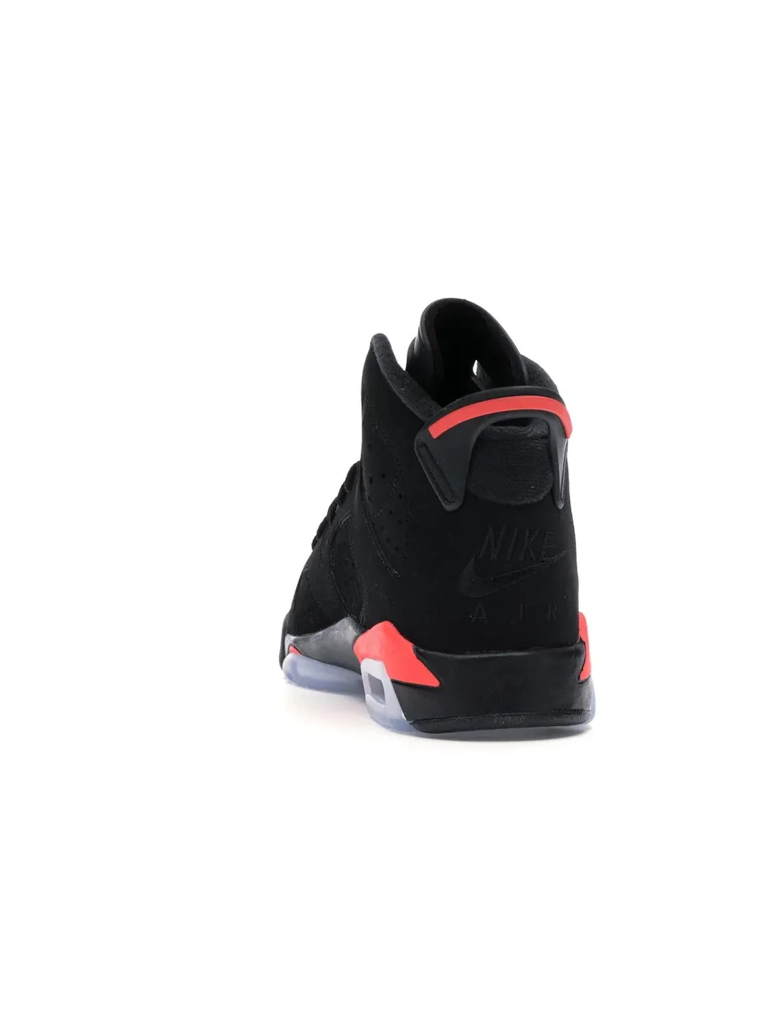 Детские кроссовки с вентиляцией Jordan 6 Retro Black Infrared 2019 GS — изображение 4 из 4, черный