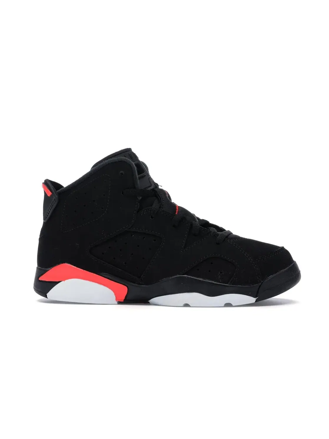 Детские кроссовки Lifestyle с перфорацией Jordan 6 Retro Jordan — изображение 1 из 4, черный