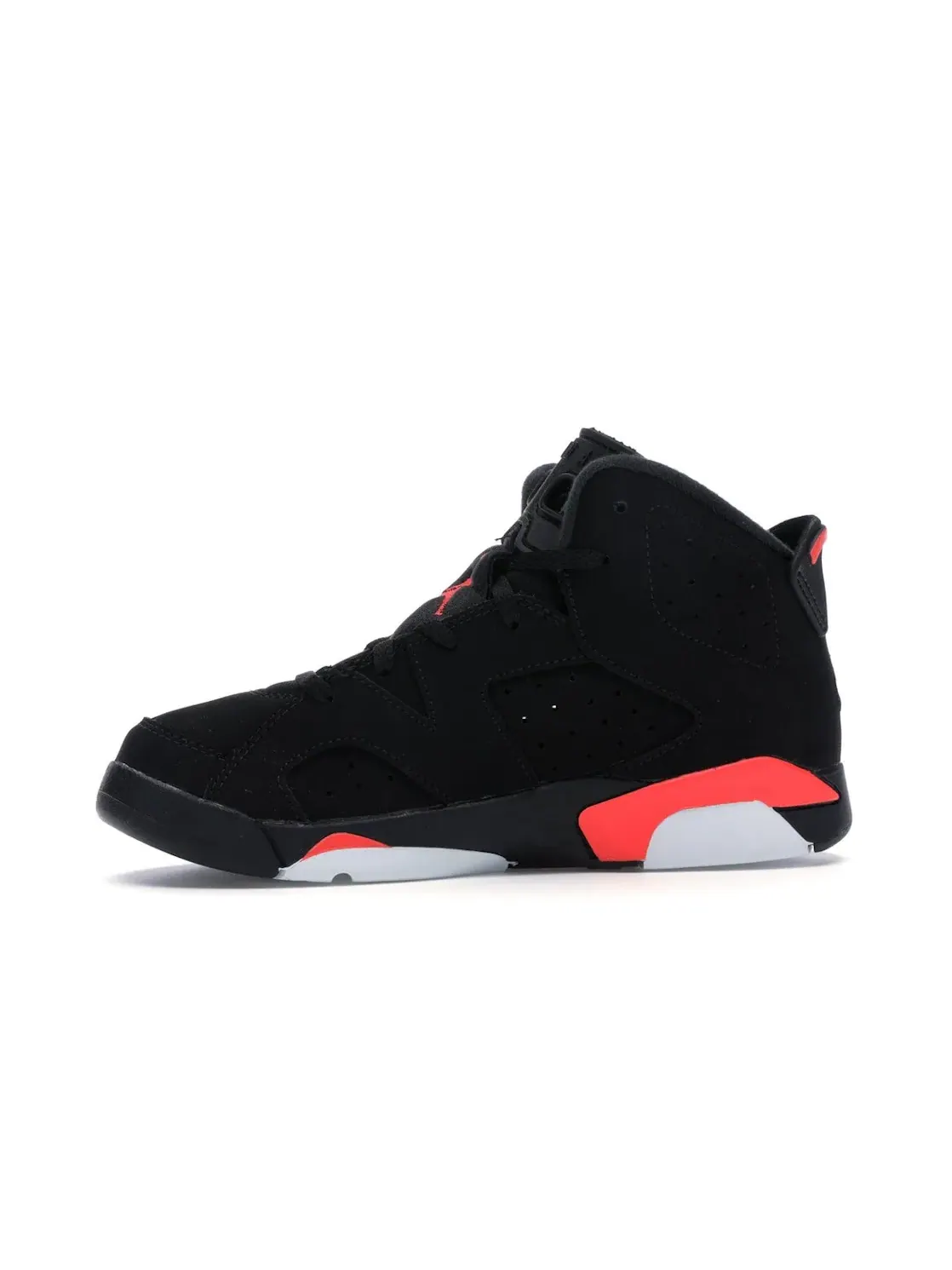 Детские кроссовки Lifestyle с перфорацией Jordan 6 Retro Jordan — изображение 3 из 4, черный