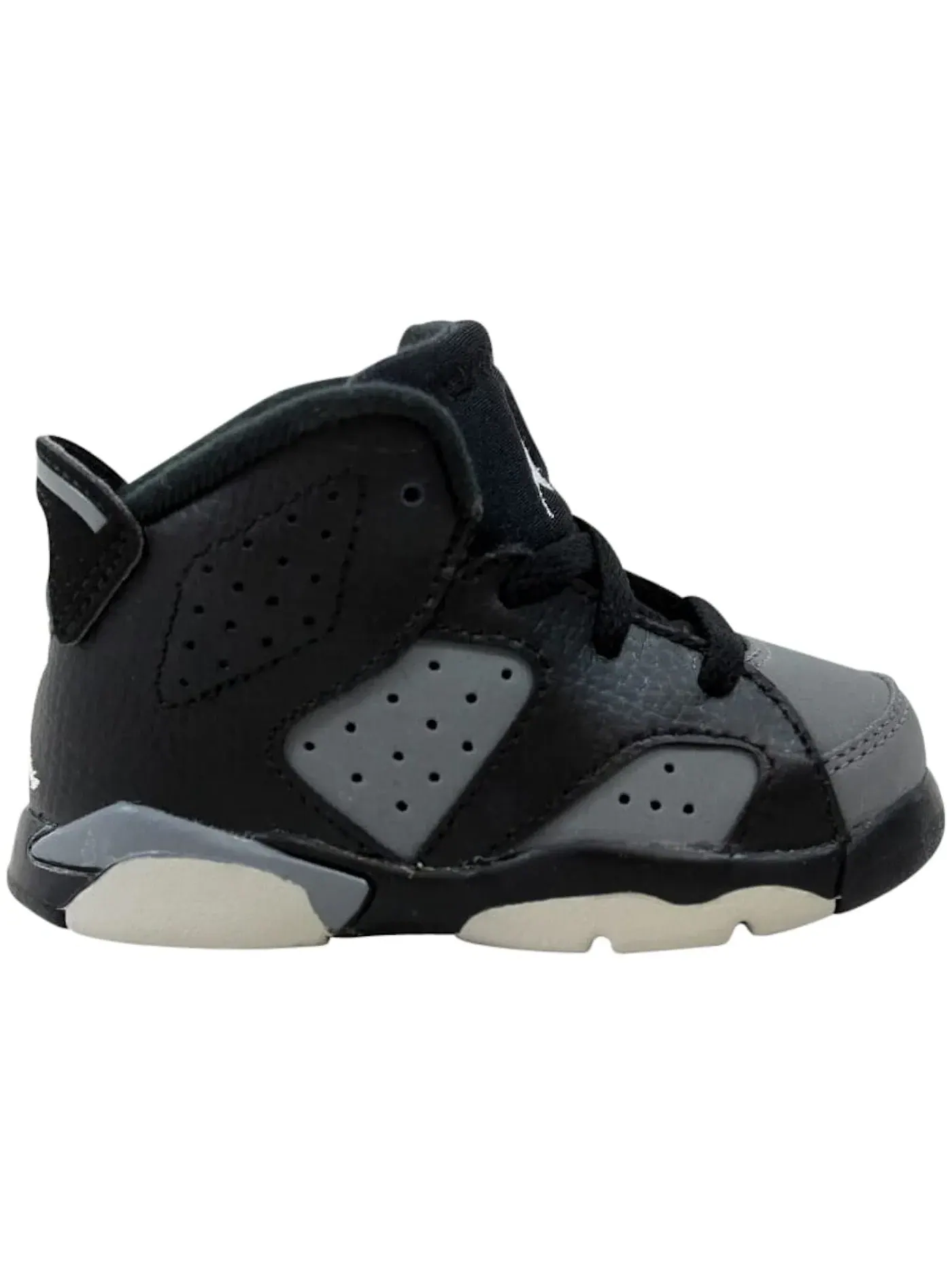 Детские кроссовки Lifestyle Jordan 6 Retro — изображение 1 из 1, черный/белый серый
