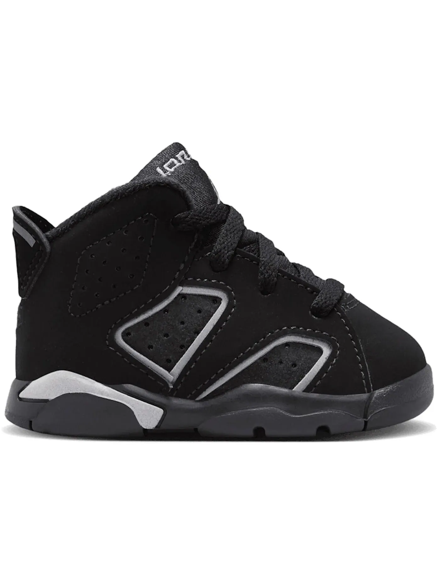 Детские кроссовки с принтом Jordan 6 Retro Cap and Gown Jordan — изображение 1 из 1, черный мульти-мульти