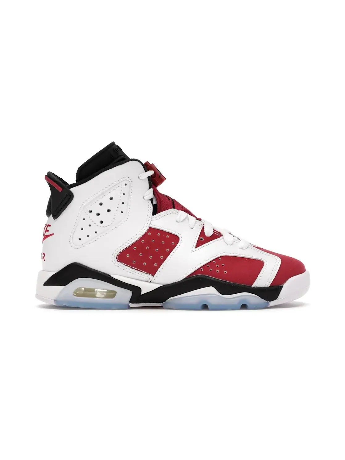 Детские кроссовки для мальчиков с замшевым верхом Jordan 6 Retro — изображение 1 из 4, белый/черный