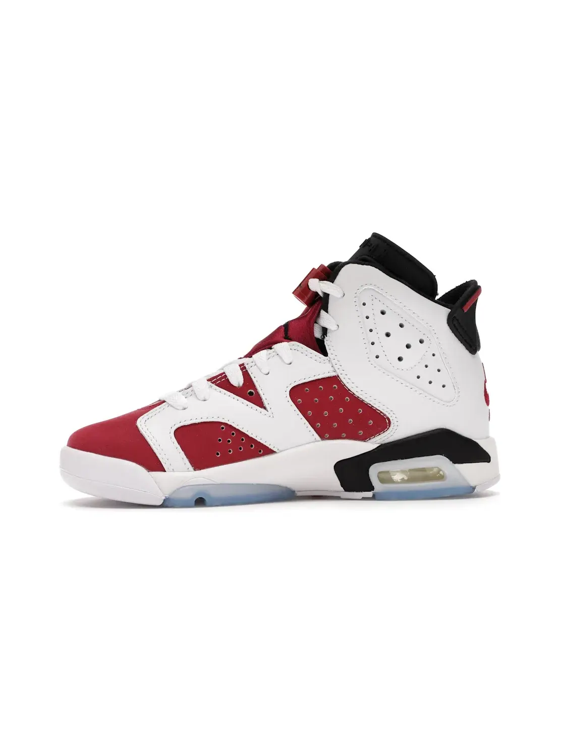 Детские кроссовки для мальчиков с замшевым верхом Jordan 6 Retro — изображение 3 из 4, белый/черный