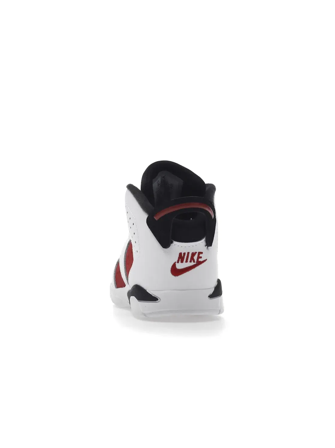 Детские кроссовки с белой кожей и сеткой Jordan 6 Retro — изображение 4 из 4, белый/черный