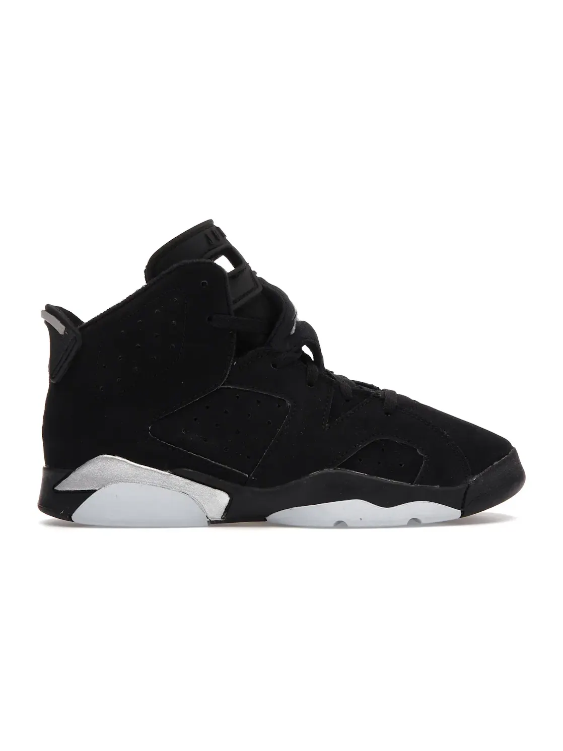 Детские кроссовки с верхом из нубука Jordan 6 Retro Chrome (PS) Jordan — изображение 1 из 4