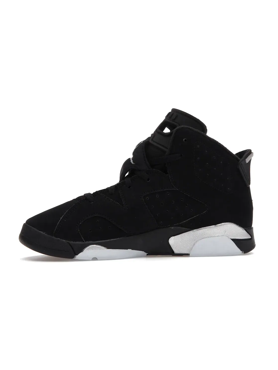 Детские кроссовки с верхом из нубука Jordan 6 Retro Chrome (PS) Jordan — изображение 3 из 4