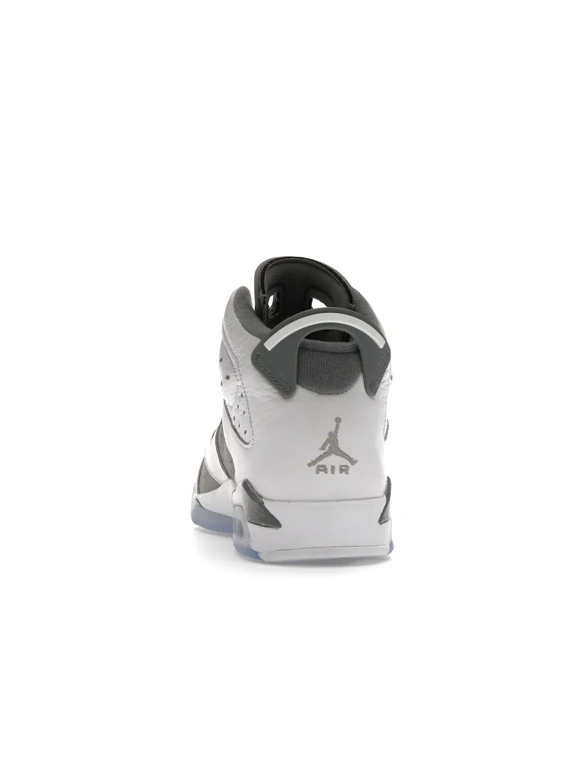 Детские кроссовки с перфорацией Jordan 6 Retro — изображение 4 из 4, белый/серый/серый