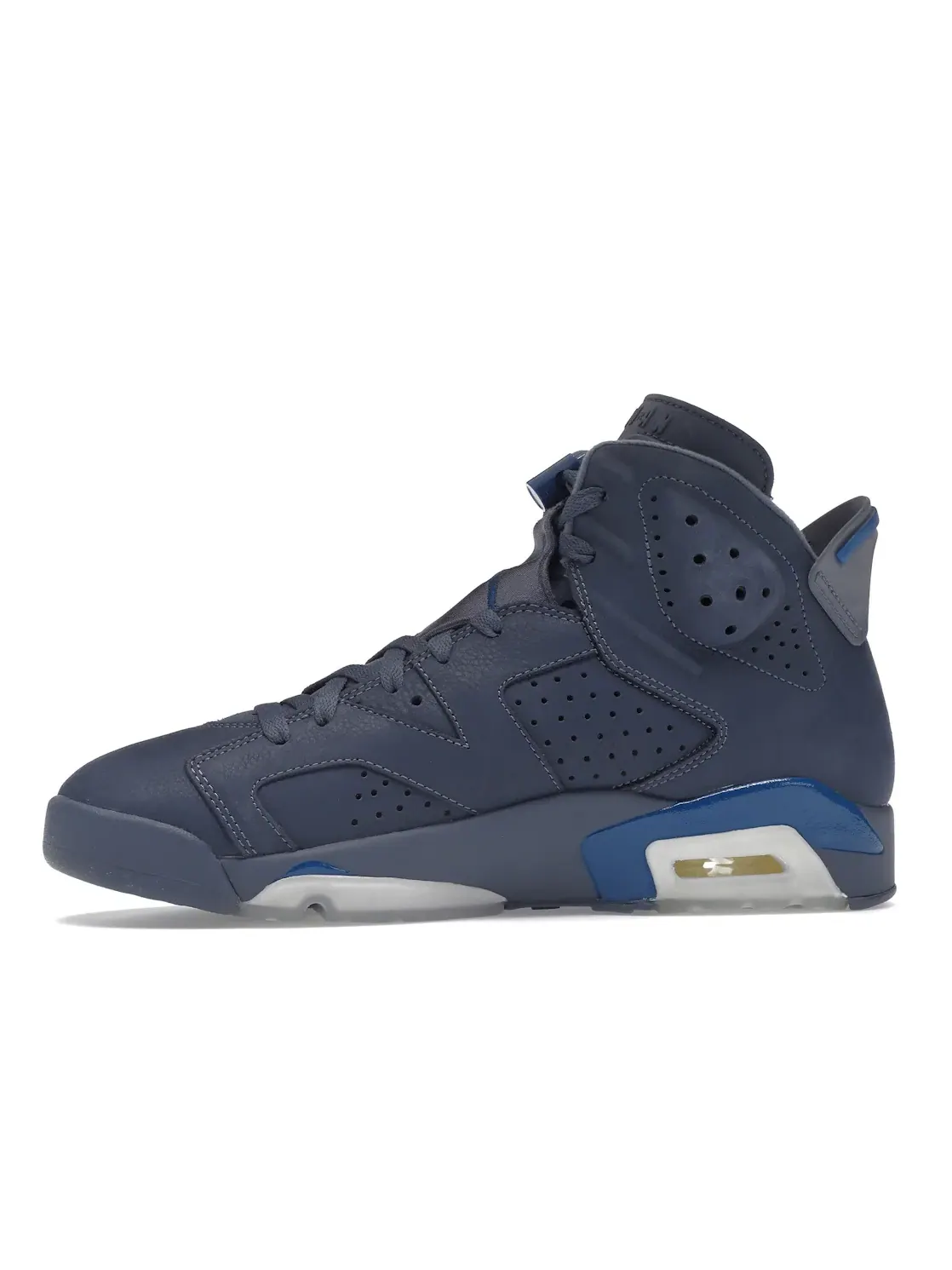 Мужские кроссовки Lifestyle с моделью Jordan 6 Retro Jordan — изображение 3 из 4, синий/фиолетовый-синий