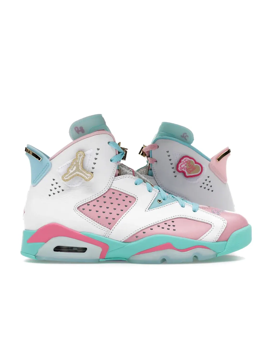 Женские кроссовки с уникальным дизайном Jordan 6 Retro Doernbecher Jillian Jordan — изображение 1 из 4, мульти