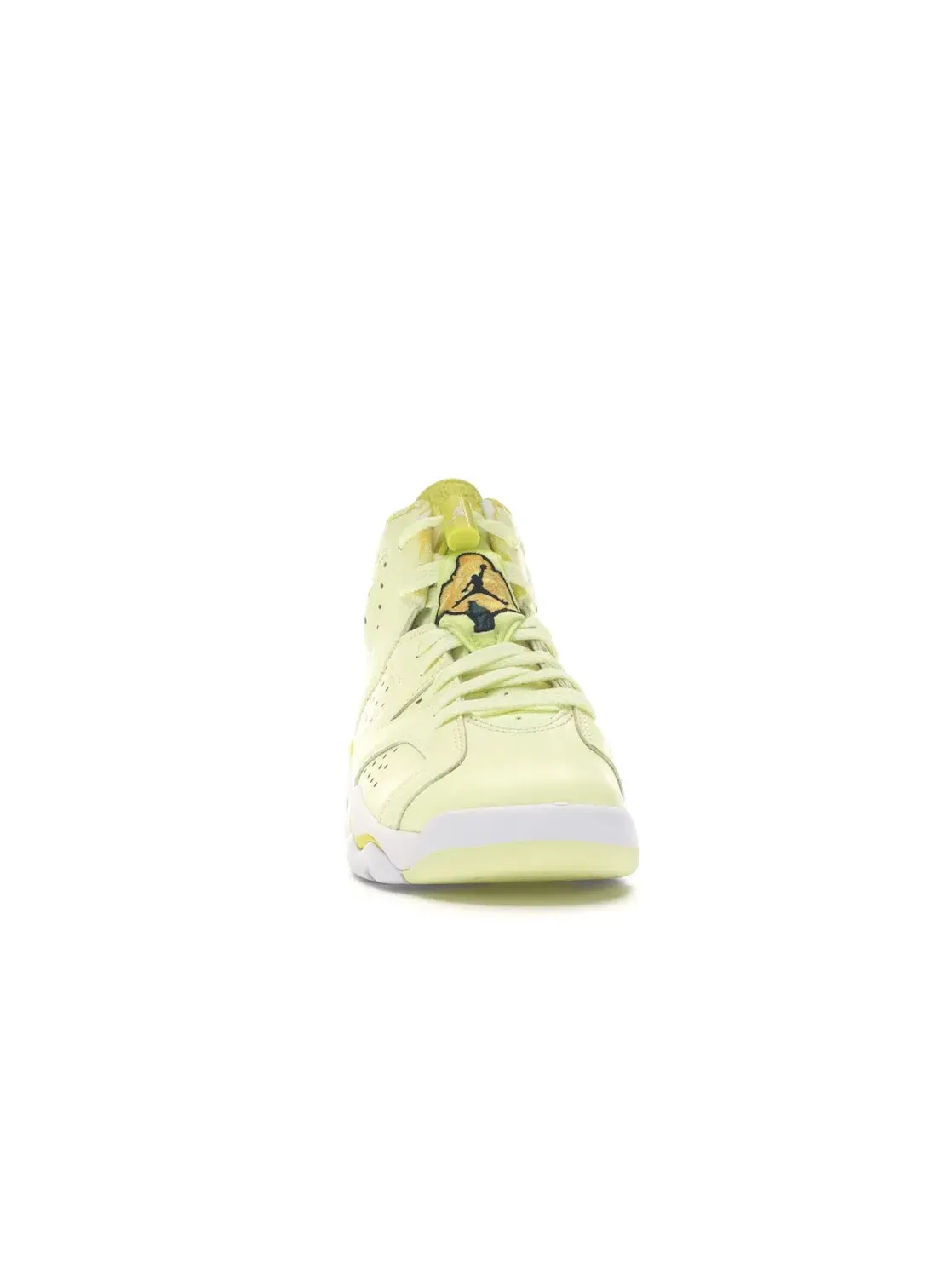 Детские кроссовки Lifestyle с цветочным принтом Jordan 6 Retro — изображение 2 из 4, желтый-черный-белый