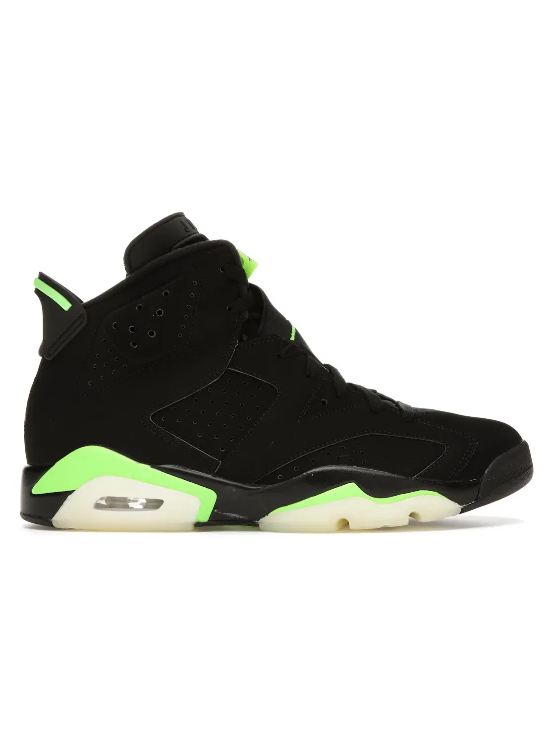 Мужские кроссовки Lifestyle с принтом Jordan 6 Retro Jordan — изображение 1 из 4, черный/зеленый