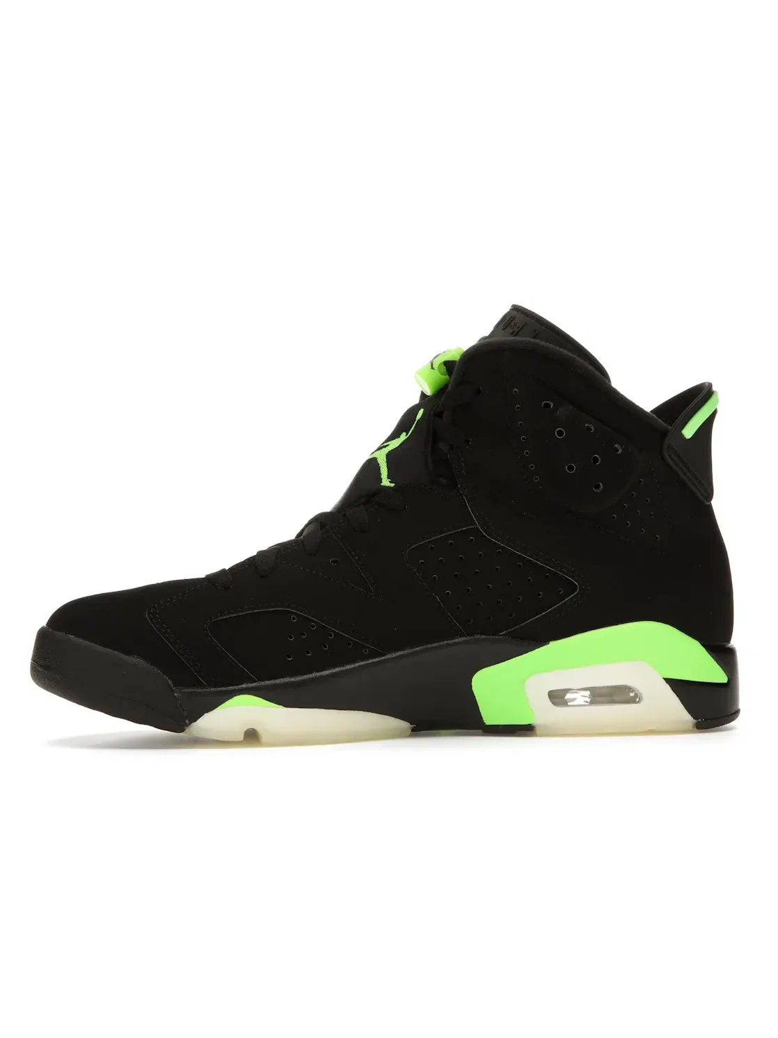 Мужские кроссовки Lifestyle с принтом Jordan 6 Retro Jordan — изображение 3 из 4, черный/зеленый