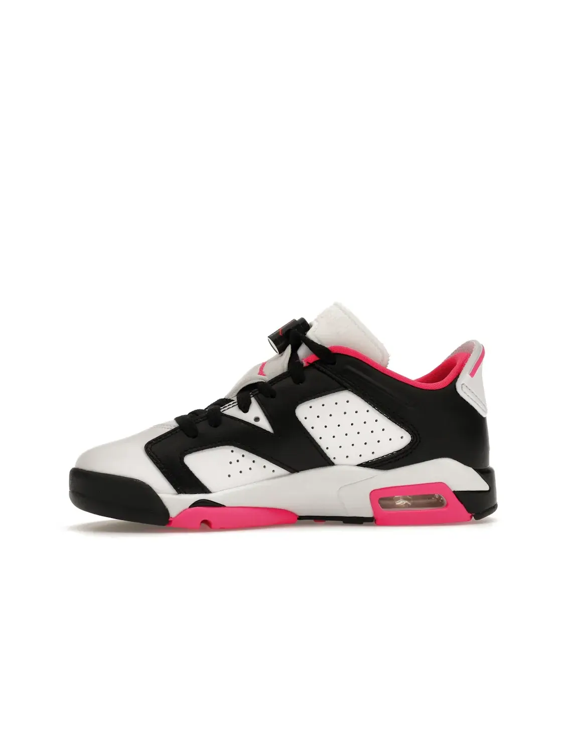 Детские кроссовки с низким верхом Jordan 6 Retro Low Fierce Pink (GS) Jordan — изображение 3 из 4, черный/белый/розовый
