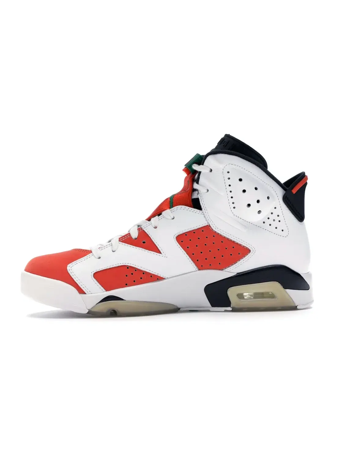 Мужские кроссовки Lifestyle Jordan 6 Retro — изображение 3 из 4, белый/оранжевый-черный