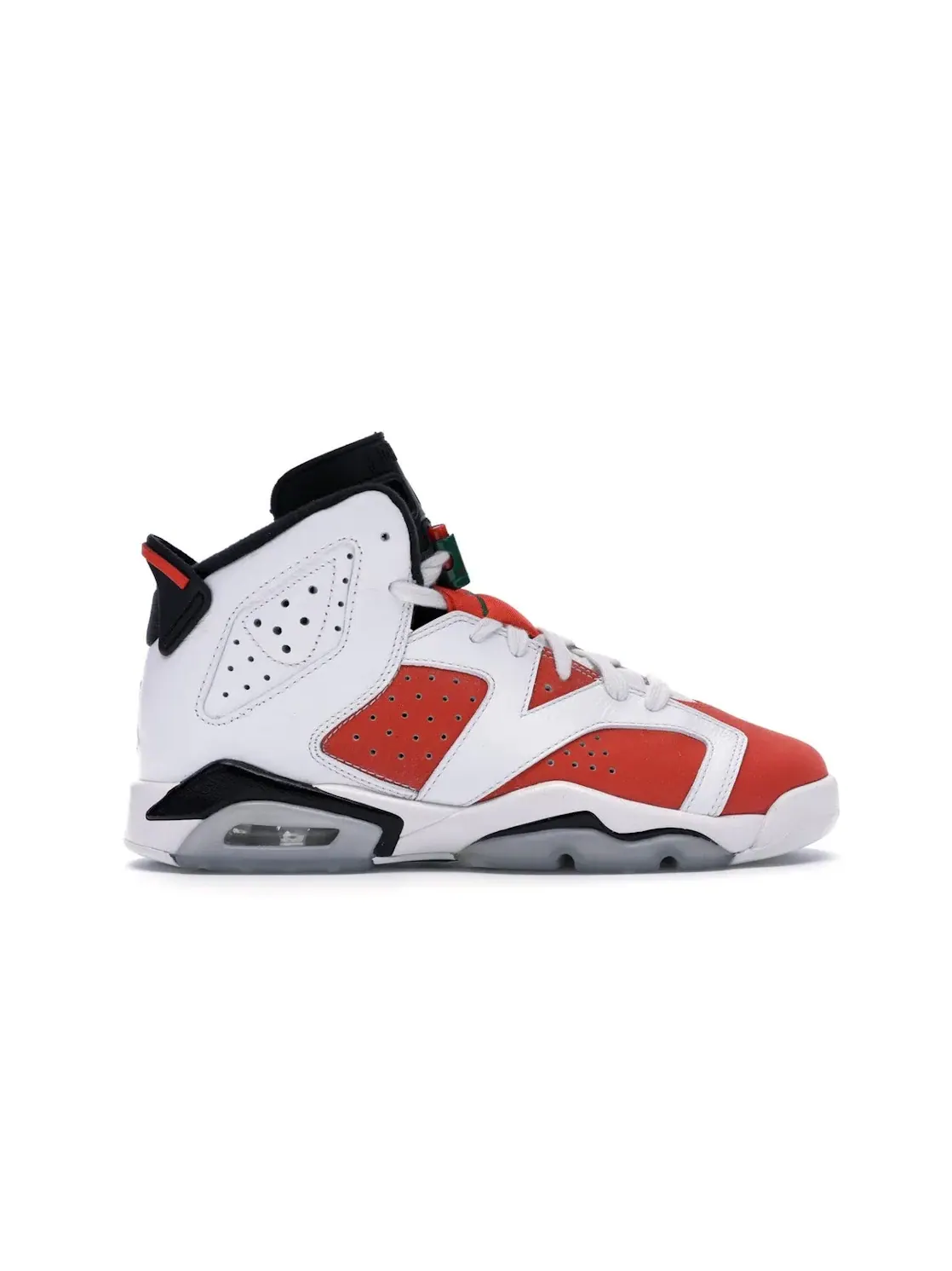 Детские кроссовки Lifestyle с принтом Jordan 6 Retro Jordan — изображение 1 из 4, белый/оранжевый-черный