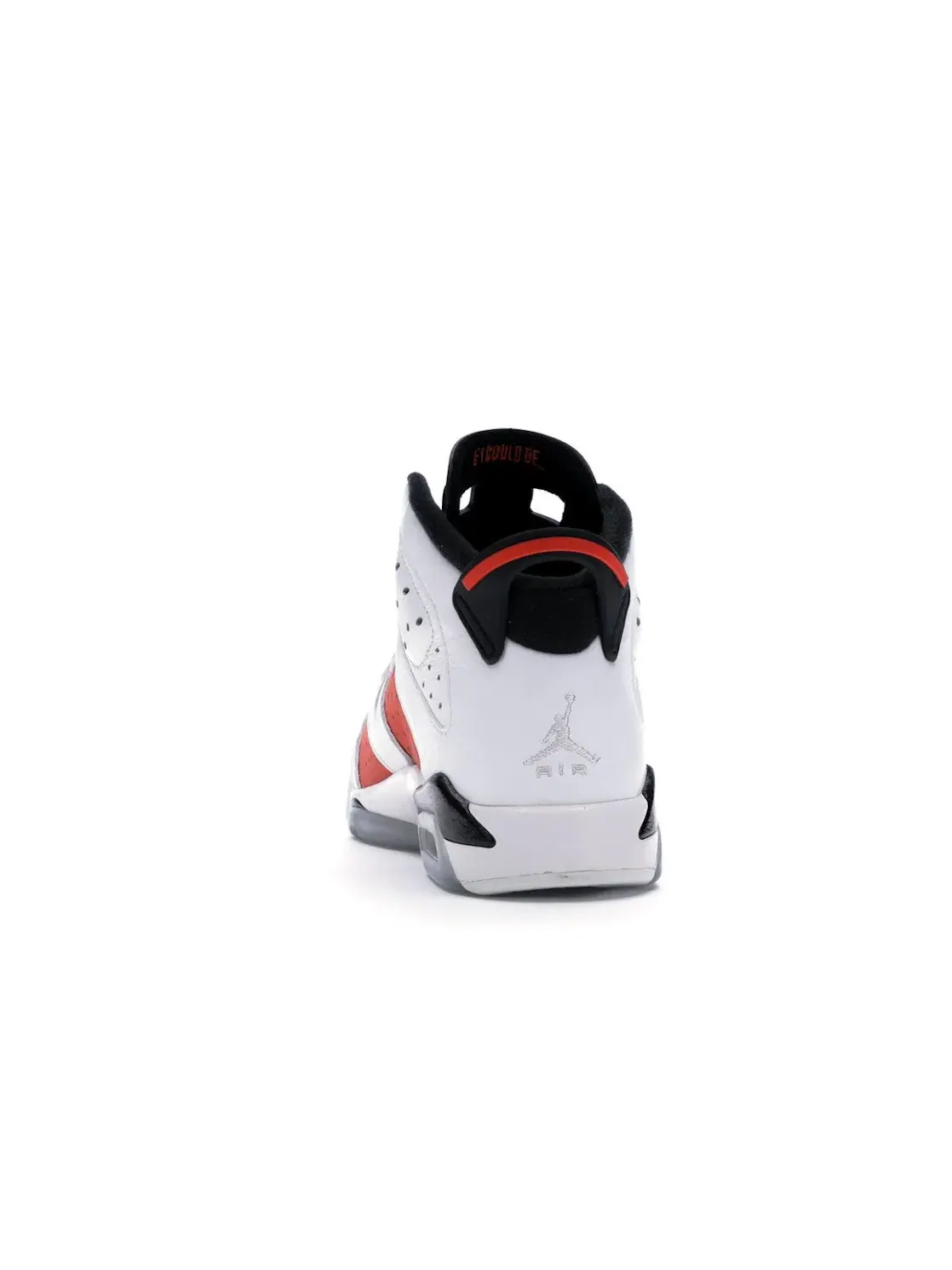 Детские кроссовки Lifestyle с принтом Jordan 6 Retro Jordan — изображение 4 из 4, белый/оранжевый-черный
