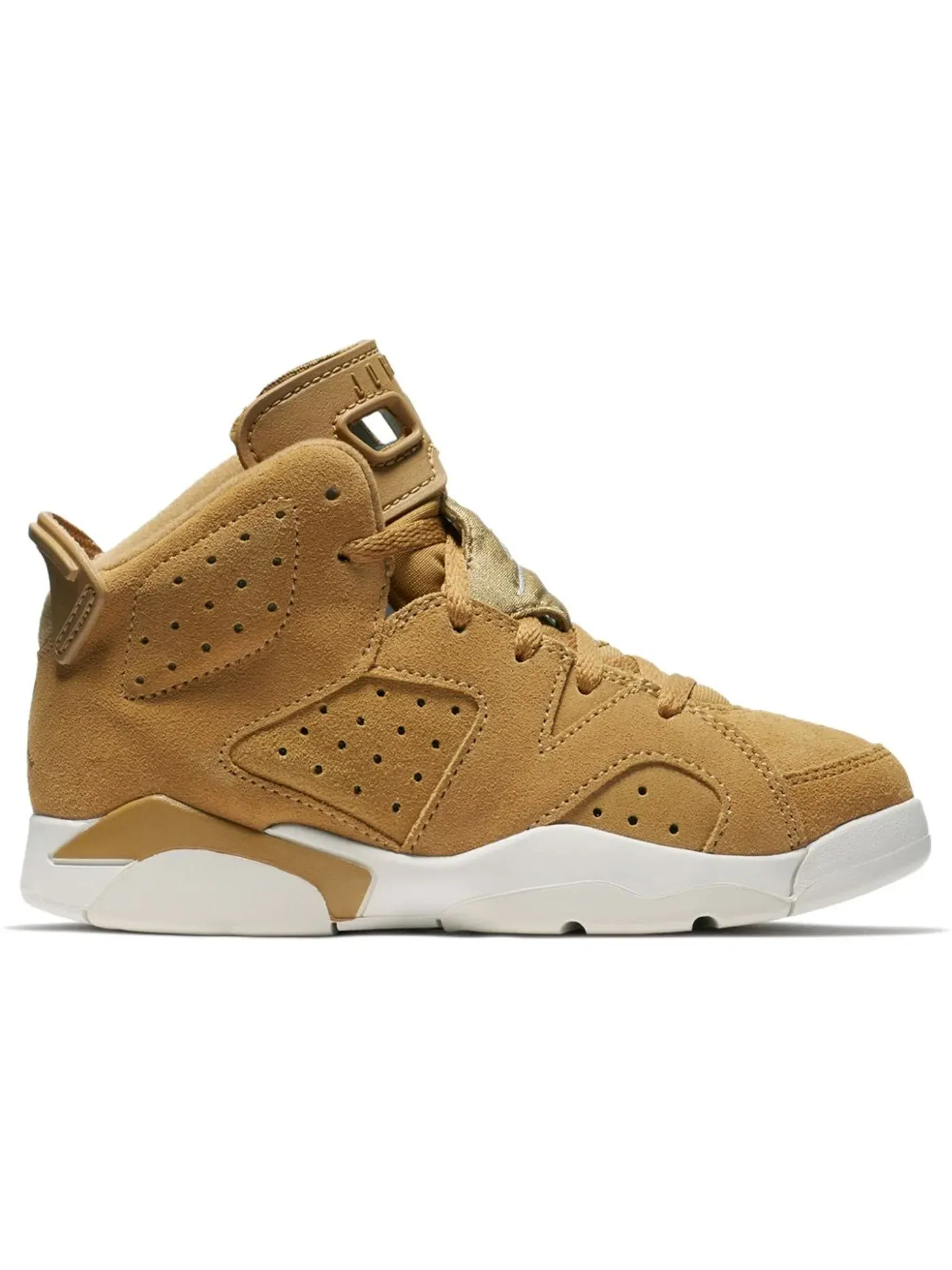 Детские кроссовки Lifestyle Jordan 6 Retro Golden Harvest — изображение 1 из 1, золотистый/золотистый