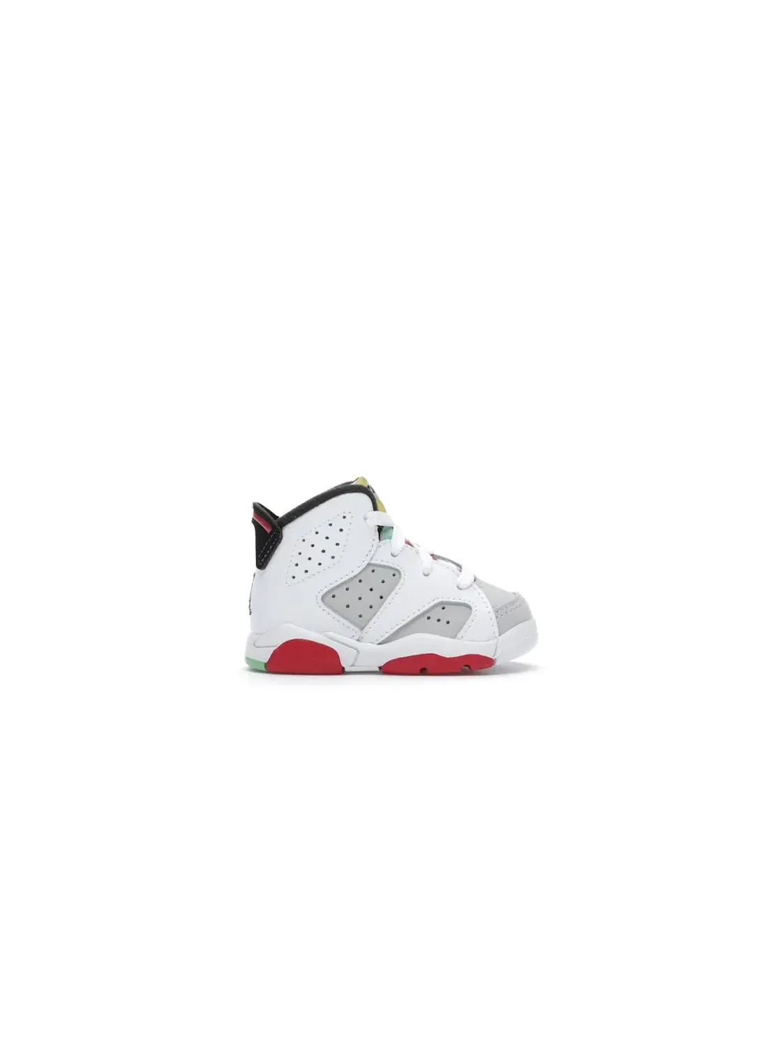 Детские кроссовки с перфорированными панелями Jordan 6 Retro Hare Jordan — изображение 1 из 4