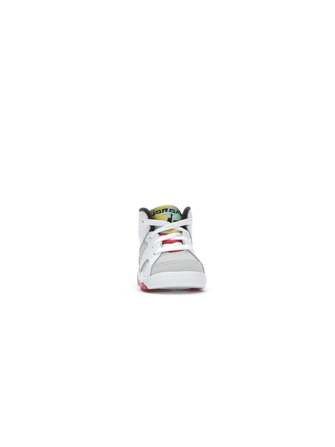 Детские кроссовки с перфорированными панелями Jordan 6 Retro Hare Jordan — изображение 2 из 4