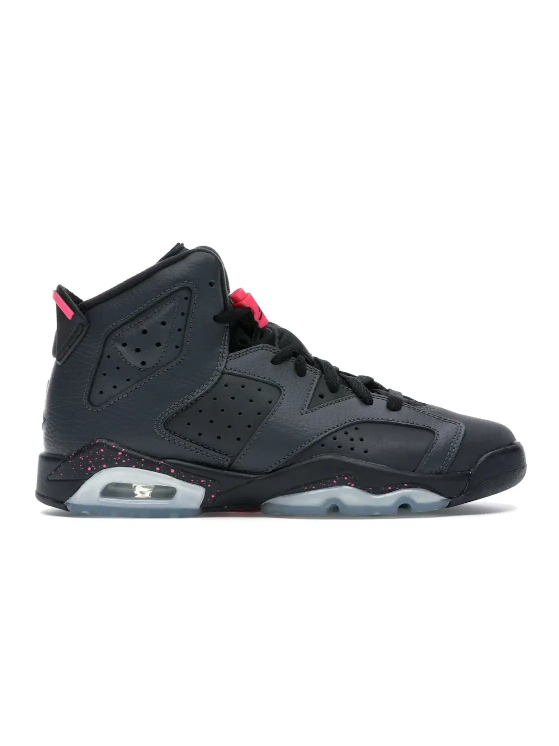 Детские кроссовки с длинным шнурованием Jordan 6 Retro Jordan — изображение 1 из 4, черный-розовый