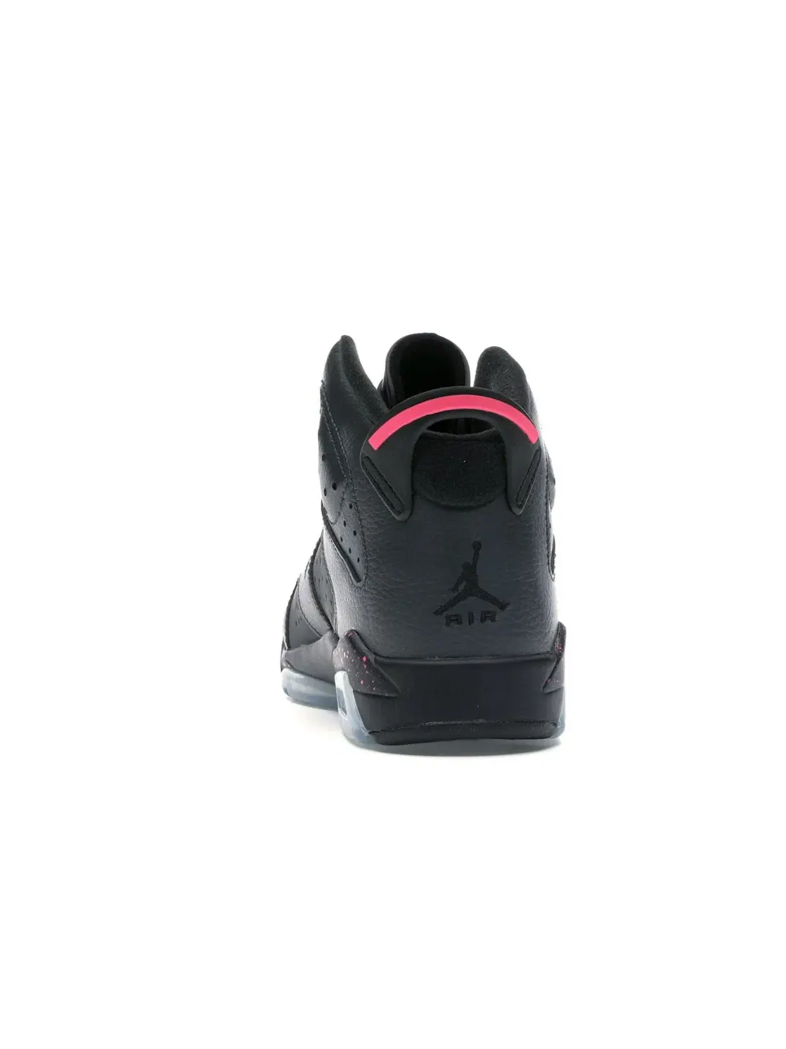 Детские кроссовки с длинным шнурованием Jordan 6 Retro Jordan — изображение 4 из 4, черный-розовый