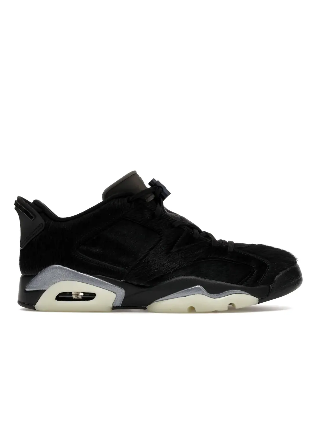 Женские кроссовки без лишних деталей Jordan 6 Retro Low Blackout Jordan — изображение 1 из 4, черный/черный/черный
