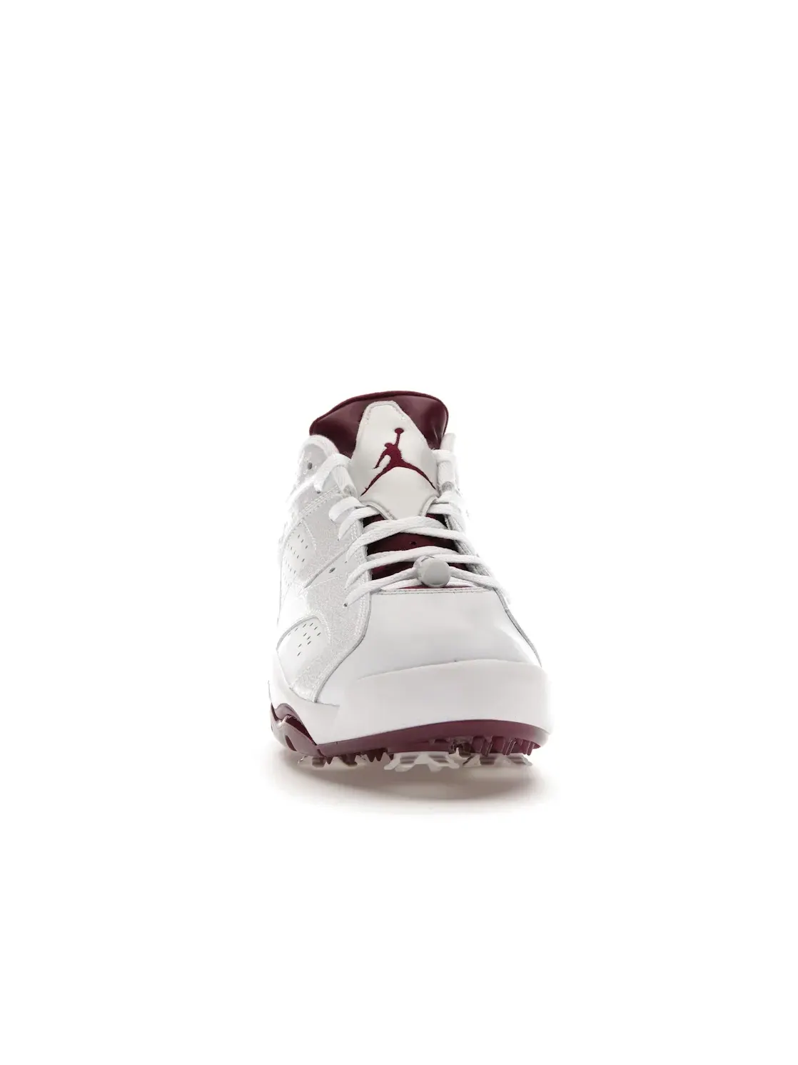 Мужские гольф-кроссовки с водоотталкивающим верхом Jordan 6 Retro Low Golf NRG Jordan — изображение 2 из 4, белый//белый