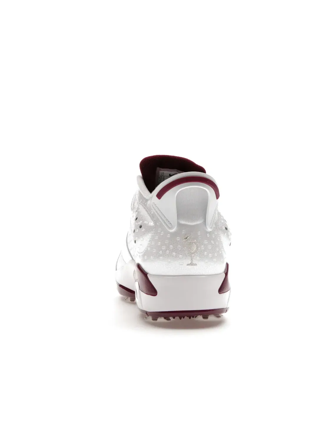 Мужские гольф-кроссовки с водоотталкивающим верхом Jordan 6 Retro Low Golf NRG Jordan — изображение 4 из 4, белый//белый